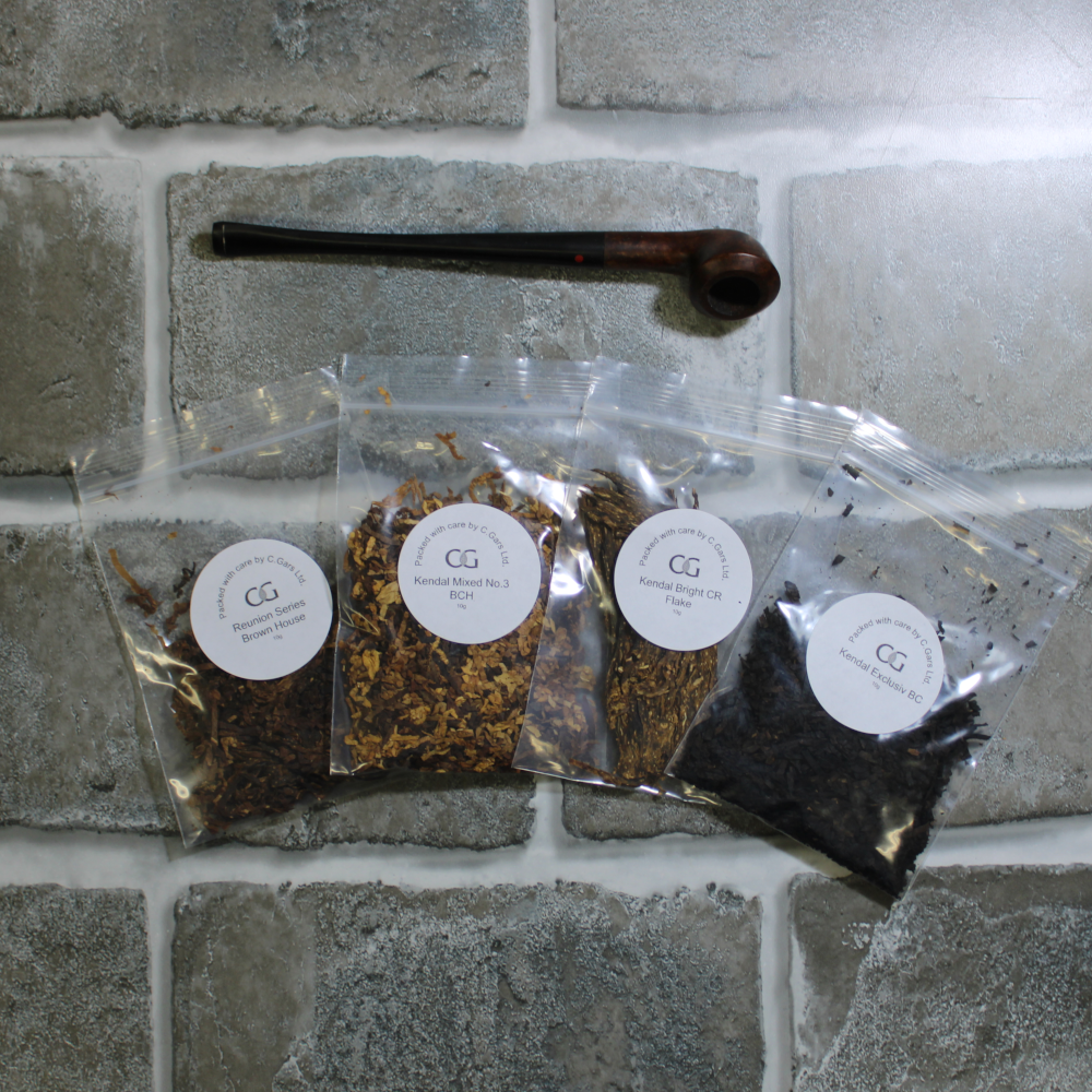 Lucky Dip Mini Churchwarden & Kendal Pipe Tobacco Sampler 4 x 10g